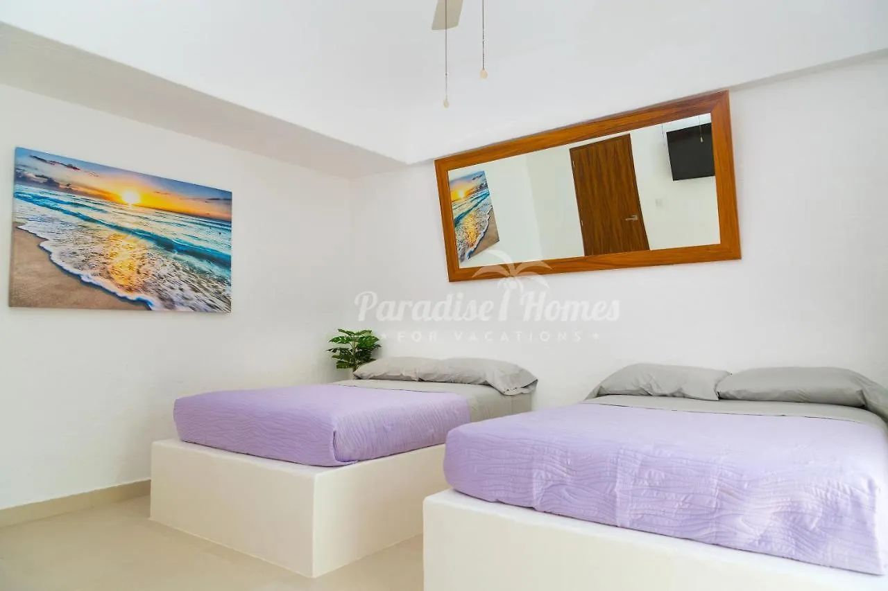 Villa -Villa Pez Volador- La Mejor Playa De Zh !! Cancun Mexico